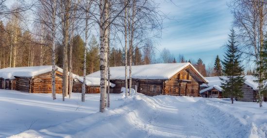 Winter in the Museum of the Russian North Malye Korely, Astrakhan Oblast, Russia, photo 18