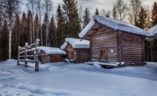 Winter in the Museum of the Russian North Malye Korely, Astrakhan Oblast, Russia, photo 19