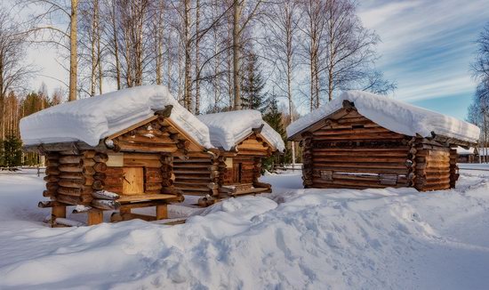 Winter in the Museum of the Russian North Malye Korely, Astrakhan Oblast, Russia, photo 20