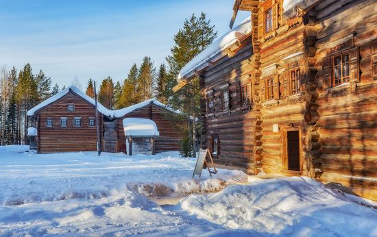 Winter in the Museum of the Russian North Malye Korely, Astrakhan Oblast, Russia, photo 4