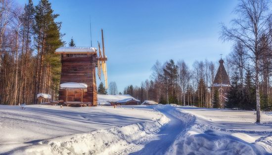 Winter in the Museum of the Russian North Malye Korely, Astrakhan Oblast, Russia, photo 5