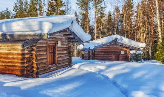 Winter in the Museum of the Russian North Malye Korely, Astrakhan Oblast, Russia, photo 6