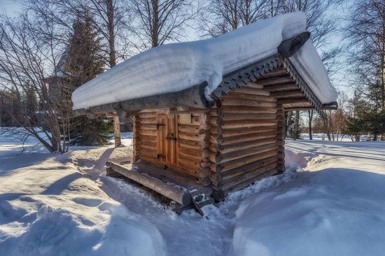 Winter in the Museum of the Russian North Malye Korely, Astrakhan Oblast, Russia, photo 7