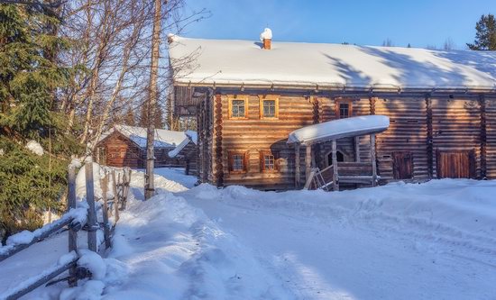 Winter in the Museum of the Russian North Malye Korely, Astrakhan Oblast, Russia, photo 9