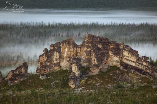 The cliffs of the Ulakhan-Sis Range, Yakutia, Russia, photo 3