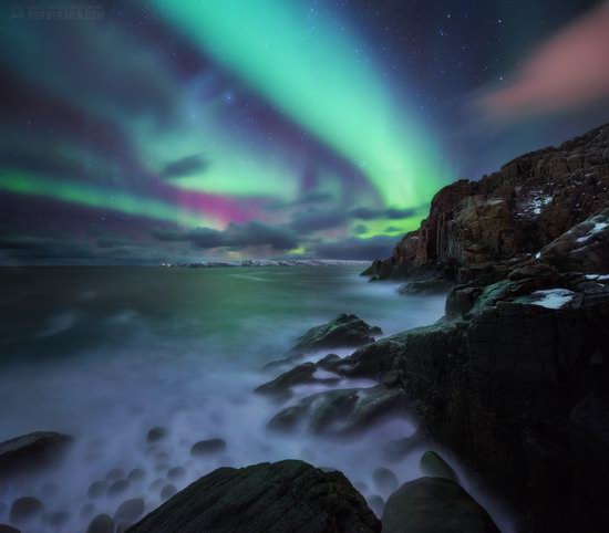 Northern Lights in Teriberka, Murmansk Oblast, Russia, photo 4