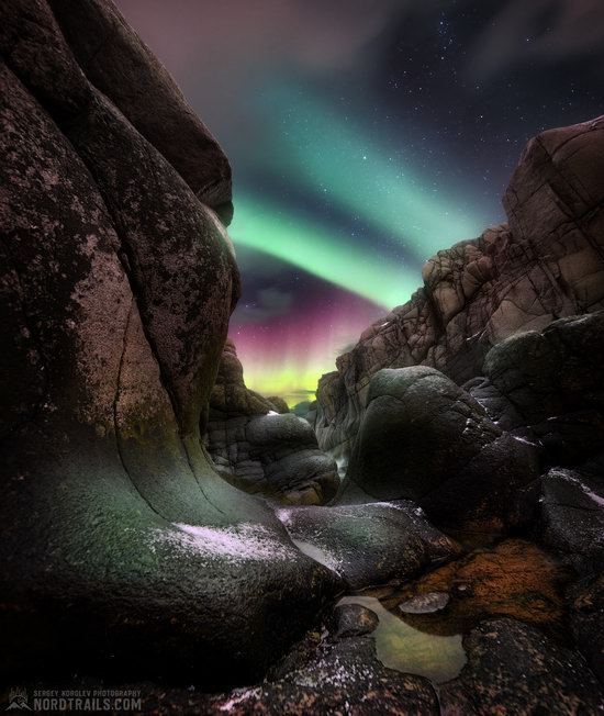 Northern Lights in Teriberka, Murmansk Oblast, Russia, photo 6