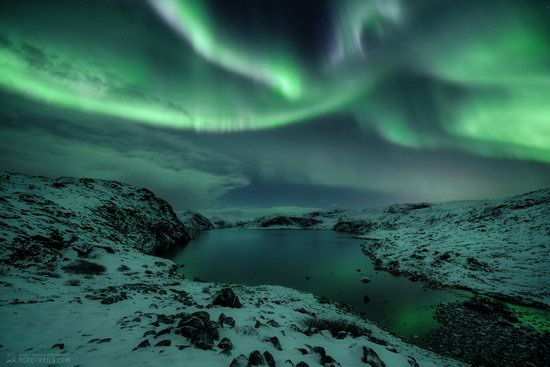 Northern Lights in Teriberka, Murmansk Oblast, Russia, photo 7