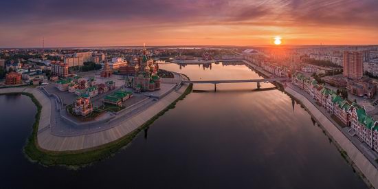 The center of Yoshkar-Ola, Russia from above, photo 27