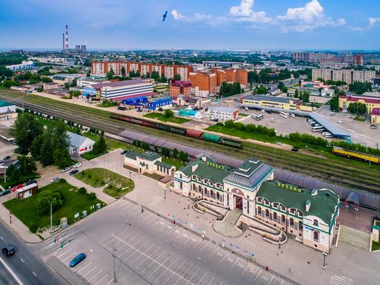 Cheboksary, Russia from above, photo 12