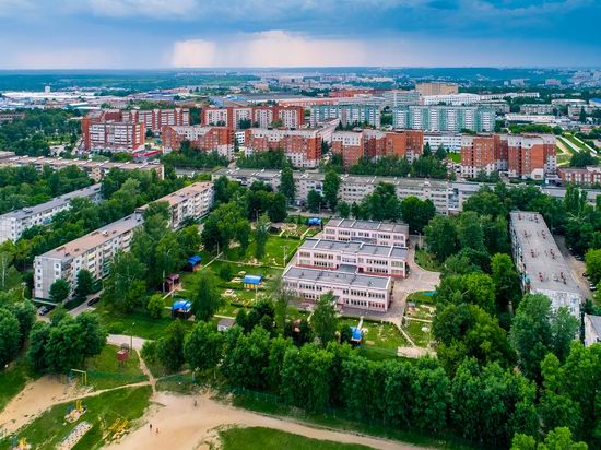 Cheboksary, Russia from above, photo 14