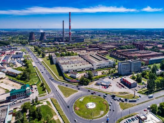 Cheboksary, Russia from above, photo 16