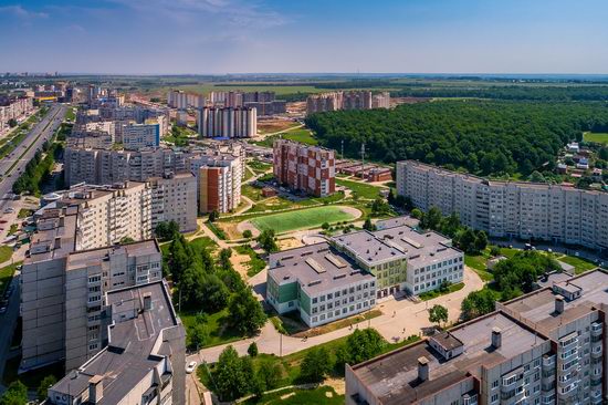 Cheboksary, Russia from above, photo 18