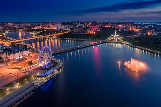 Cheboksary, Russia from above, photo 22