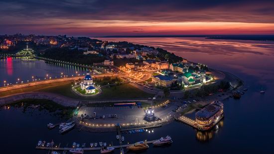 Cheboksary, Russia from above, photo 23