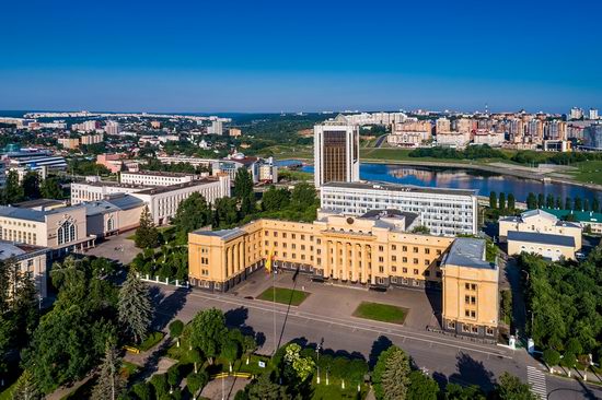 Cheboksary, Russia from above, photo 6