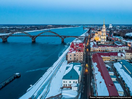 Rybinsk, Russia from above, photo 10