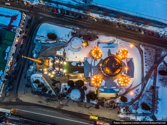 Rybinsk, Russia from above, photo 12