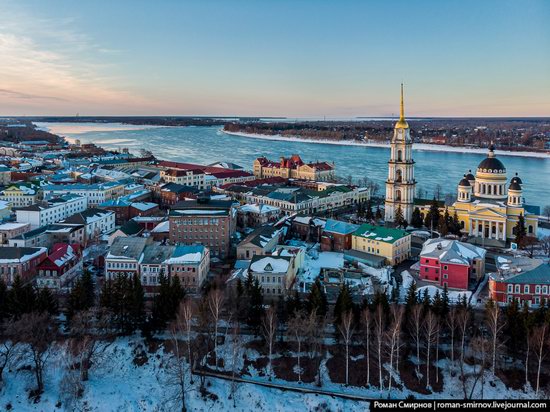 Rybinsk, Russia from above, photo 6