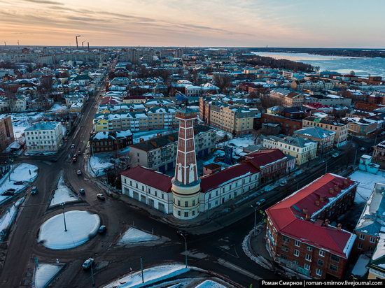 Rybinsk, Russia from above, photo 8