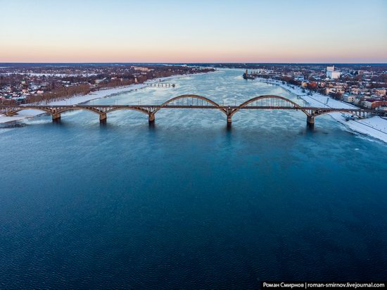 Rybinsk, Russia from above, photo 9