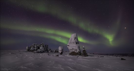 Snow Covered Stone Pillars of Ulakhan-Sis, Yakutia, Russia, photo 18