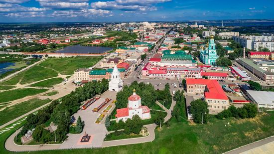 Syzran, Russia - the view from above, photo 11