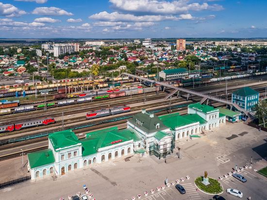 Syzran, Russia - the view from above, photo 12