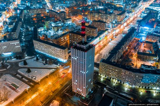 Arkhangelsk, Russia from above, photo 10