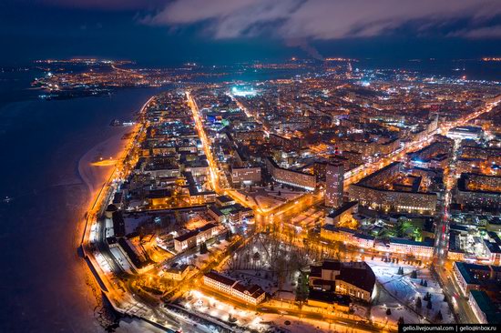 Arkhangelsk, Russia from above, photo 13