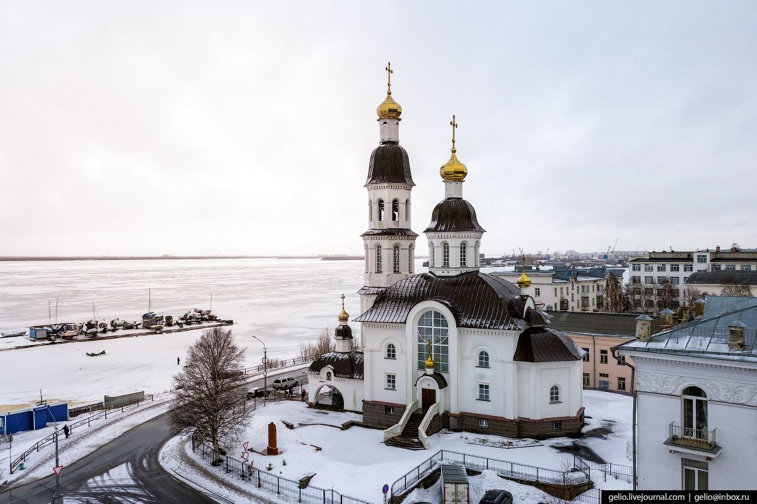 Arkhangelsk – the view from above · Russia Travel Blog