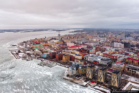 Arkhangelsk, Russia from above, photo 16