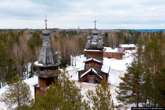 Arkhangelsk, Russia from above, photo 20