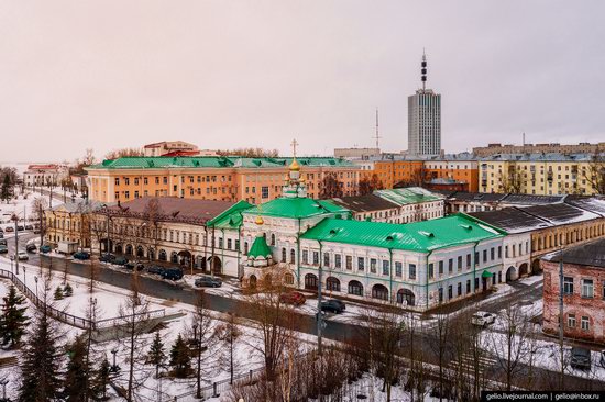 Arkhangelsk, Russia from above, photo 6