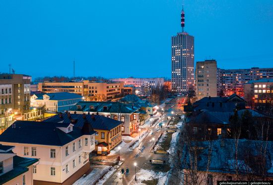 Arkhangelsk, Russia from above, photo 7