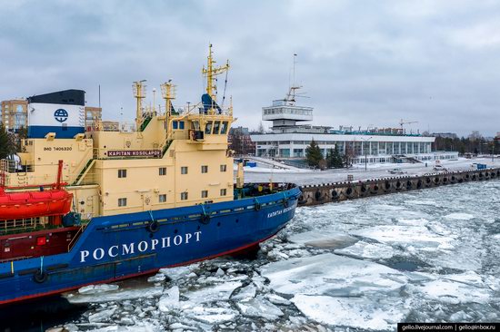 Arkhangelsk, Russia from above, photo 8