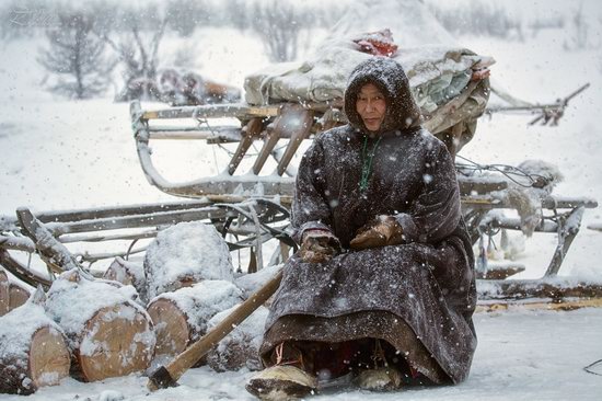 Life of Reindeer Herders of the Polar Urals, Russia, photo 17