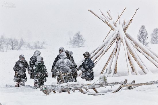 Life of Reindeer Herders of the Polar Urals, Russia, photo 21