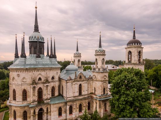 Pseudo-Gothic Vladimirskaya Church in the Bykovo Estate, Moscow Oblast, Russia, photo 1