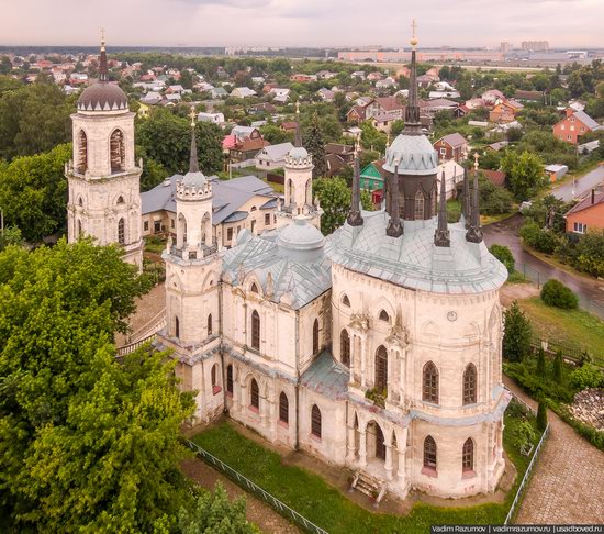 Pseudo-Gothic Vladimirskaya Church in the Bykovo Estate, Moscow Oblast, Russia, photo 2