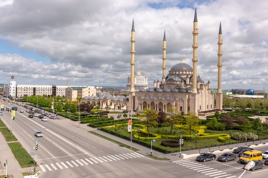 Mosque Heart of Chechnya in Grozny, Russia, photo 1