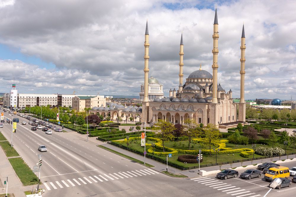 Mosque Heart Of Chechnya In Grozny Russia Travel Blog