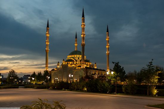 Mosque Heart of Chechnya in Grozny, Russia, photo 2