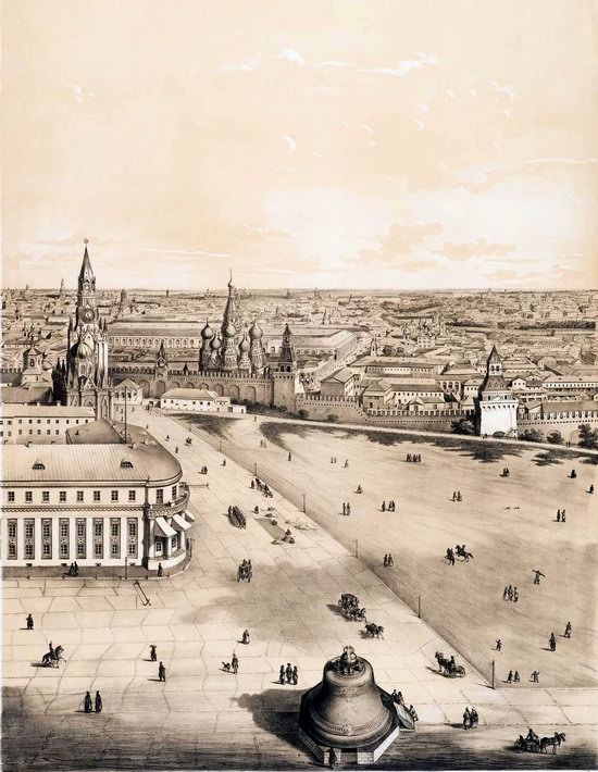 The Panorama of Moscow, Russia in 1847, picture 3