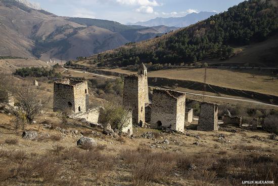 Medieval Tower Complex Egikal in Ingushetia, Russia, photo 15