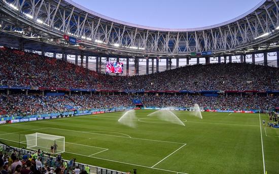 Football stadium in Russia
