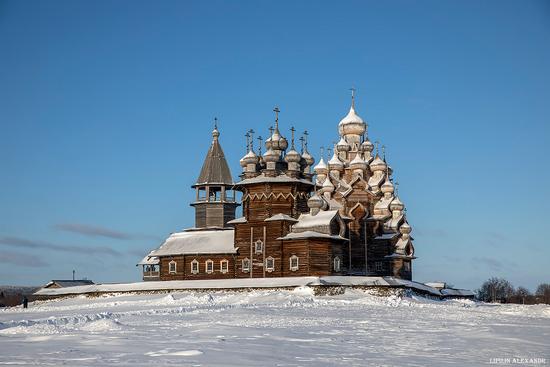 Snowy winter on Kizhi Island, Karelia, Russia, photo 14