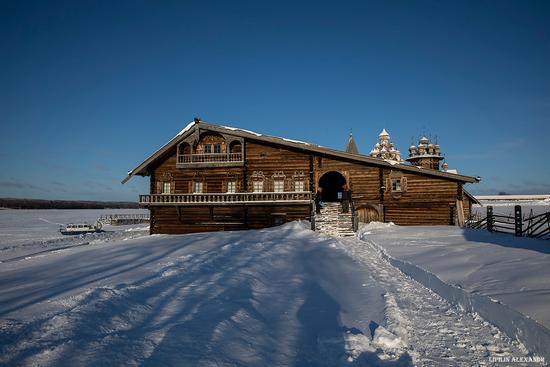 Snowy winter on Kizhi Island, Karelia, Russia, photo 15