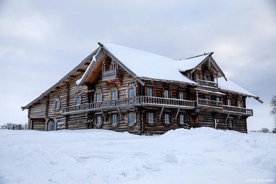 Snowy winter on Kizhi Island, Karelia, Russia, photo 2