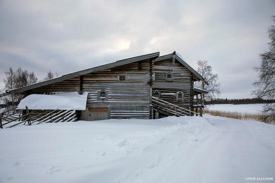 Snowy winter on Kizhi Island, Karelia, Russia, photo 3